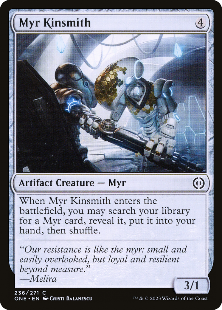 Myr Kinsmith [Phyrexia: All Will Be One] | Exor Games Dartmouth