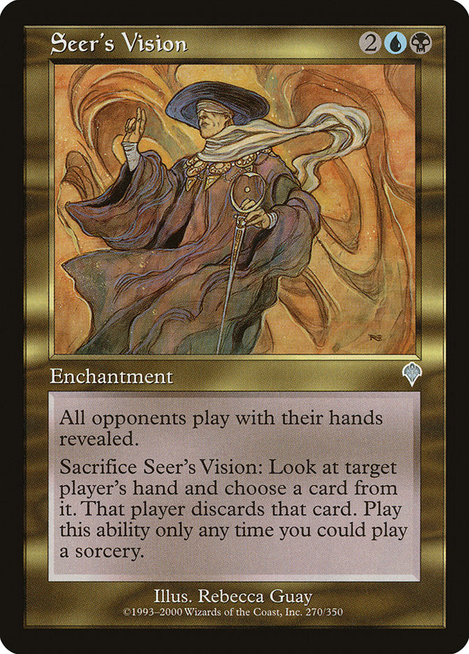 Seer's Vision [Invasion] | Exor Games Dartmouth