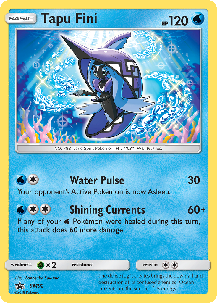 Tapu Fini (SM92) [Sun & Moon: Black Star Promos] | Exor Games Dartmouth