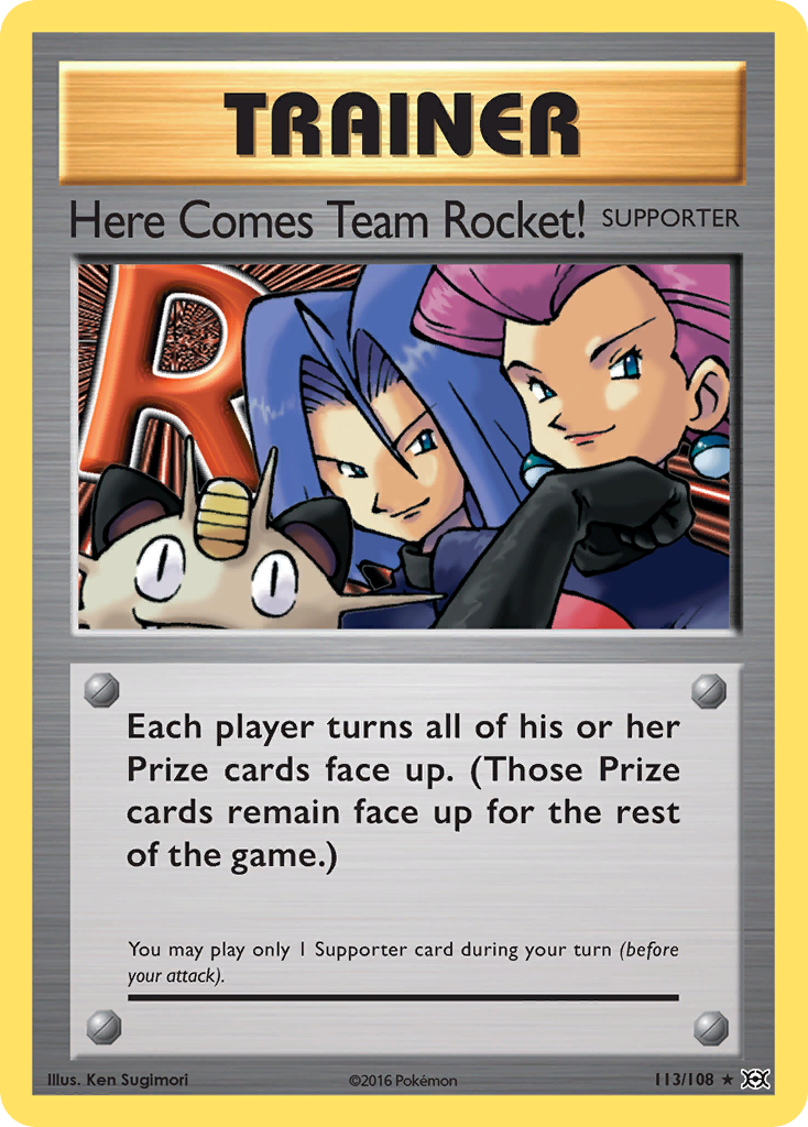 Here Comes Team Rocket! (113/108) [XY: Evolutions] | Exor Games Dartmouth