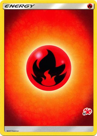 Fire Energy (Charizard Stamp #32) [Battle Academy 2020] | Exor Games Dartmouth