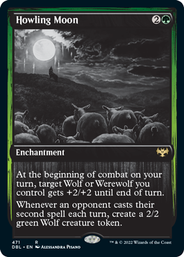 Howling Moon [Innistrad: Double Feature] | Exor Games Dartmouth