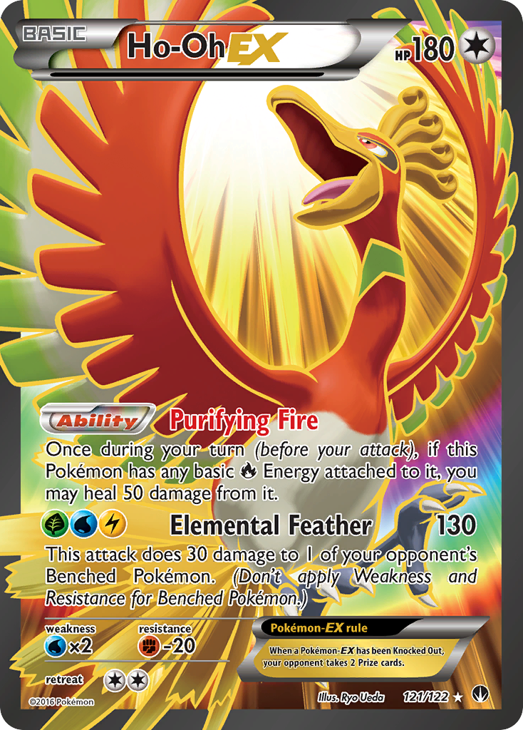 Ho-Oh EX (121/122) [XY: BREAKpoint] | Exor Games Dartmouth