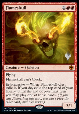 Flameskull (Promo Pack) [Dungeons & Dragons: Adventures in the Forgotten Realms Promos] | Exor Games Dartmouth