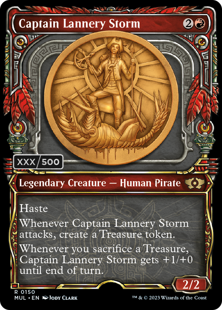 Captain Lannery Storm (Serialized) [Multiverse Legends] | Exor Games Dartmouth