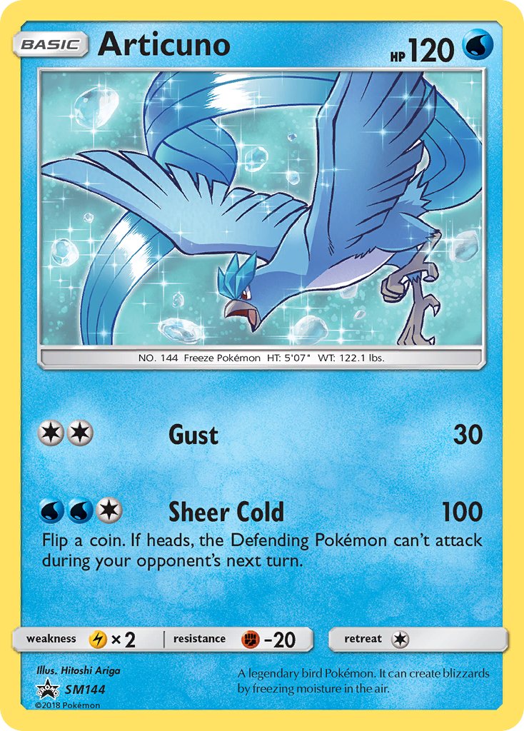 Articuno (SM144) [Sun & Moon: Black Star Promos] | Exor Games Dartmouth