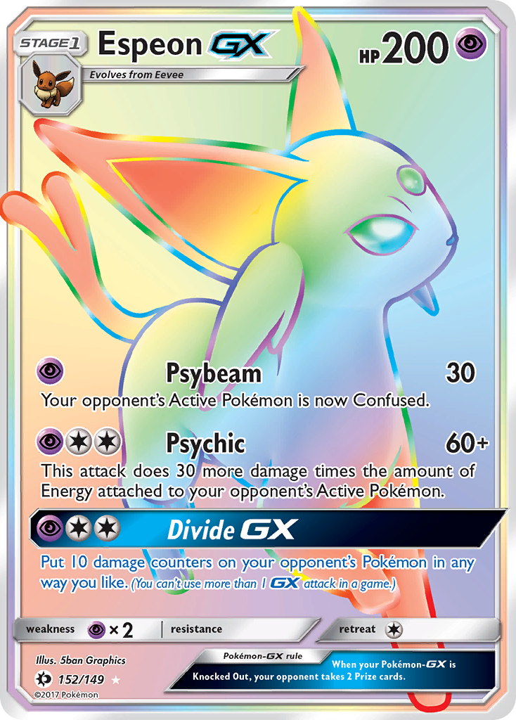 Espeon GX (152/149) [Sun & Moon: Base Set] | Exor Games Dartmouth