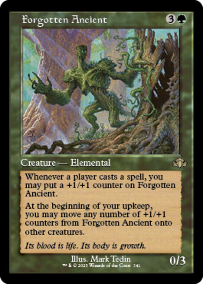 Forgotten Ancient (Retro) [Dominaria Remastered] | Exor Games Dartmouth