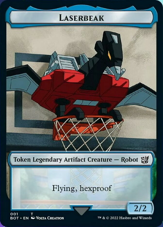 Laserbeak [Transformers Tokens] | Exor Games Dartmouth