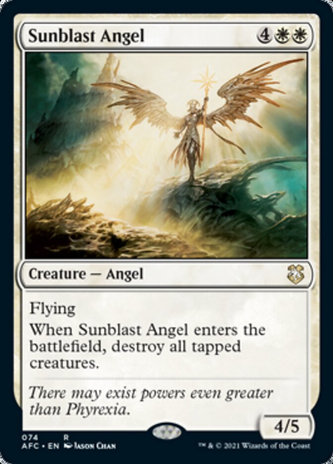 Sunblast Angel [Dungeons & Dragons: Adventures in the Forgotten Realms Commander] | Exor Games Dartmouth