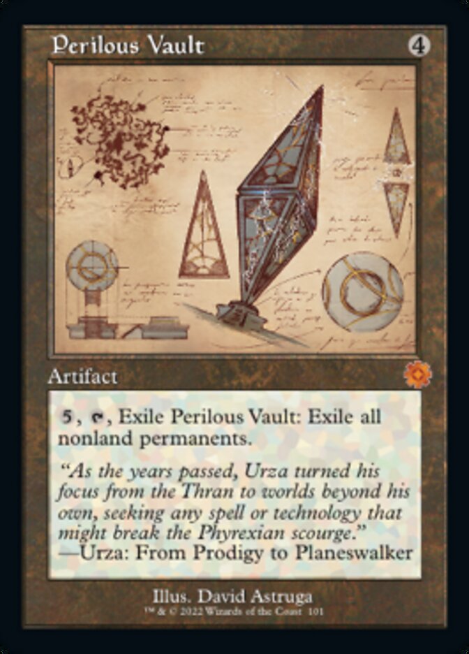 Perilous Vault (Retro Schematic) [The Brothers' War Retro Artifacts] | Exor Games Dartmouth