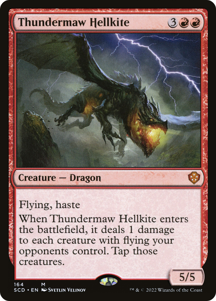 Thundermaw Hellkite [Starter Commander Decks] | Exor Games Dartmouth