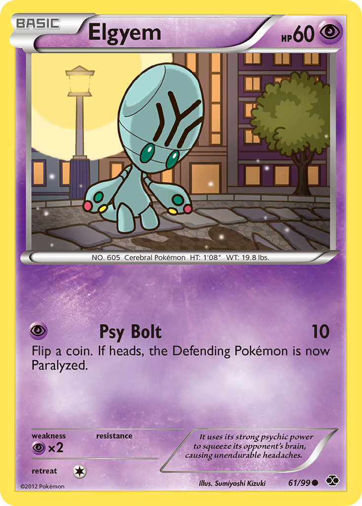 Elgyem (61/99) [Black & White: Next Destinies] | Exor Games Dartmouth
