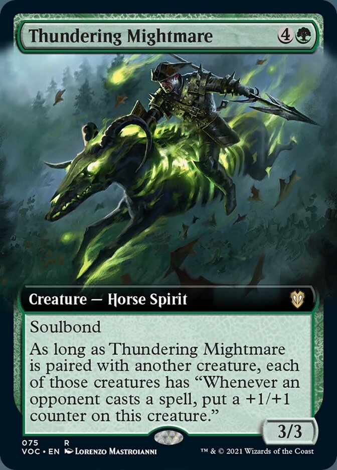 Thundering Mightmare (Extended) [Innistrad: Crimson Vow Commander] | Exor Games Dartmouth