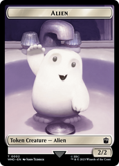 Alien // Alien Salamander Double-Sided Token [Doctor Who Tokens] | Exor Games Dartmouth