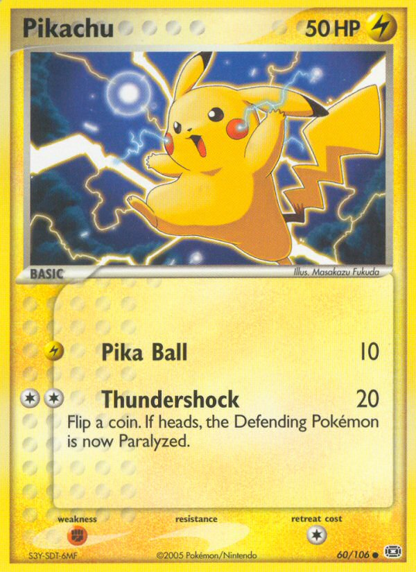 Pikachu (60/106) [EX: Emerald] | Exor Games Dartmouth