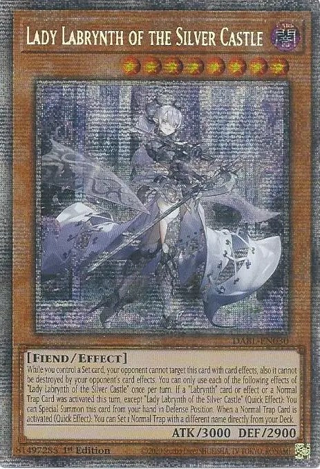 Lady Labrynth of the Silver Castle [DABL-EN030] Starlight Rare | Exor Games Dartmouth