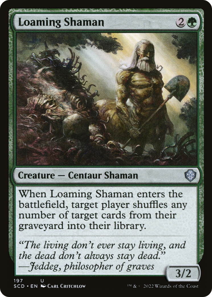 Loaming Shaman [Starter Commander Decks] | Exor Games Dartmouth