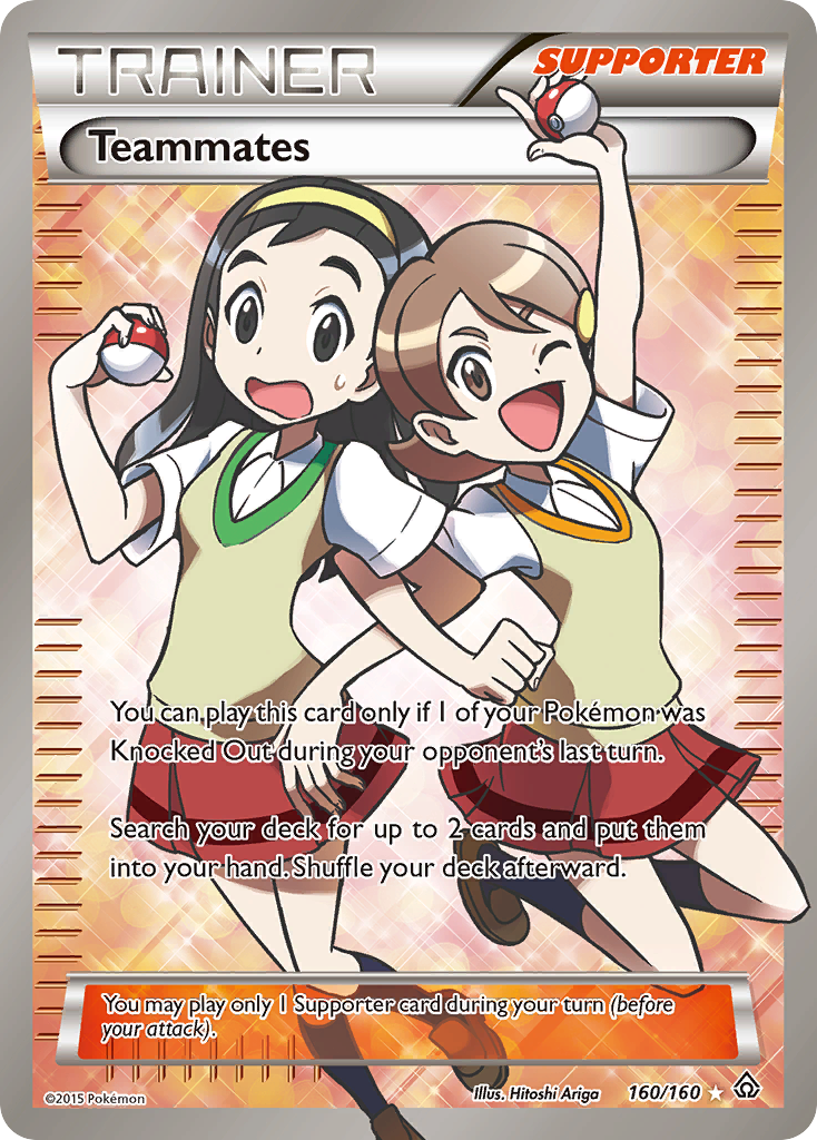 Teammates (160/160) [XY: Primal Clash] | Exor Games Dartmouth