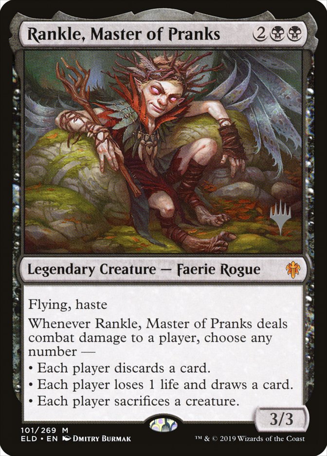 Rankle, Master of Pranks (Promo Pack) [Throne of Eldraine Promos] | Exor Games Dartmouth