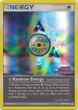 Rainbow Energy (98/110) (Delta Species) (Stamped) [EX: Holon Phantoms] | Exor Games Dartmouth