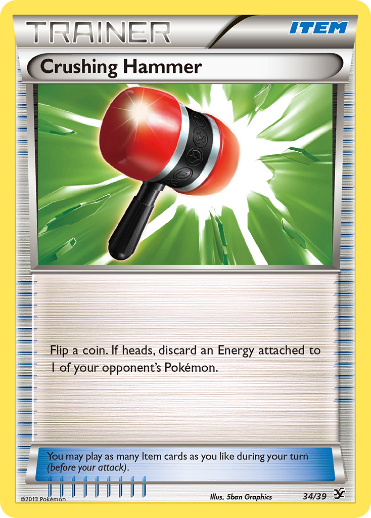 Crushing Hammer (34/39) [XY: Kalos Starter Set] | Exor Games Dartmouth