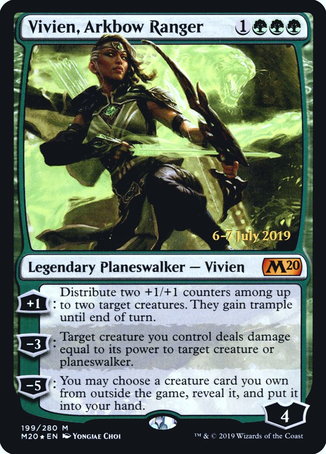 Vivien, Arkbow Ranger  [Core Set 2020 Prerelease Promos] | Exor Games Dartmouth