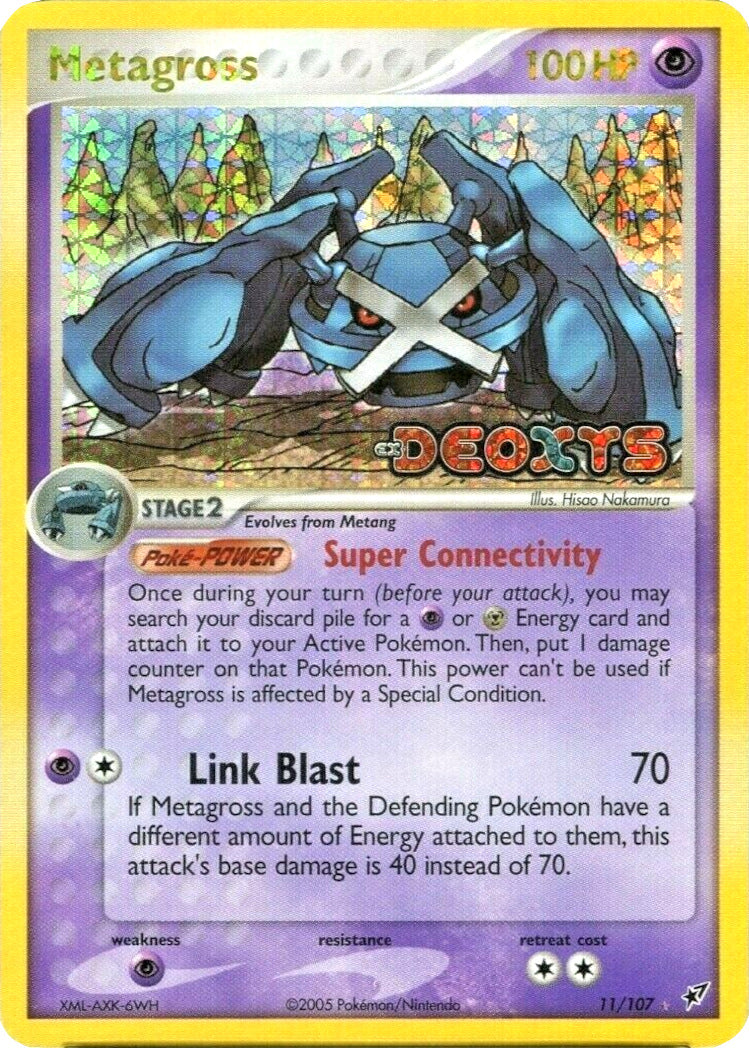 Metagross (11/107) (Stamped) [EX: Deoxys] | Exor Games Dartmouth