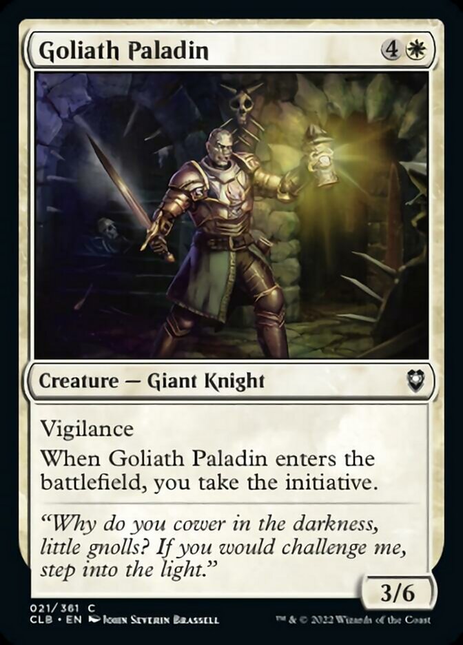 Goliath Paladin [Commander Legends: Battle for Baldur's Gate] | Exor Games Dartmouth