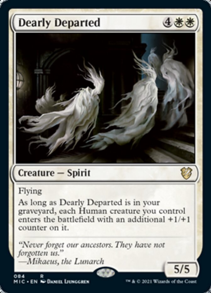 Dearly Departed [Innistrad: Midnight Hunt Commander] | Exor Games Dartmouth