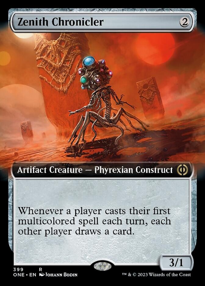 Zenith Chronicler (Extended Art) [Phyrexia: All Will Be One] | Exor Games Dartmouth