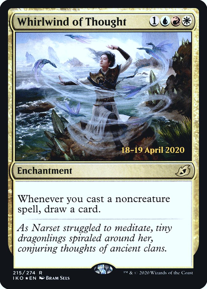 Whirlwind of Thought  [Ikoria: Lair of Behemoths Prerelease Promos] | Exor Games Dartmouth
