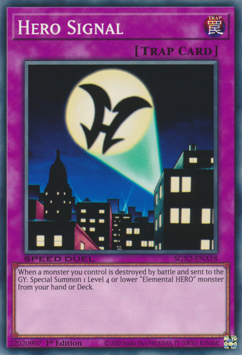 Hero Signal [SGX2-ENA18] Common | Exor Games Dartmouth