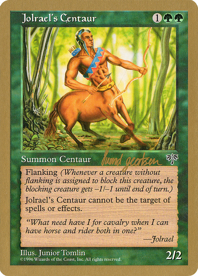 Jolrael's Centaur (Svend Geertsen) [World Championship Decks 1997] | Exor Games Dartmouth