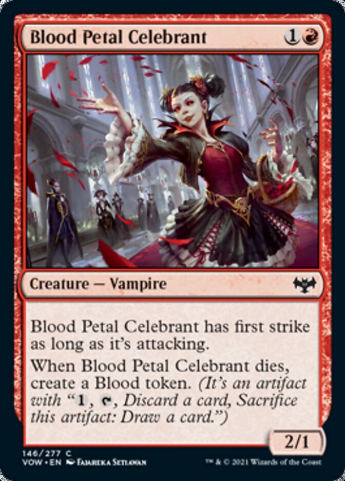 Blood Petal Celebrant [Innistrad: Crimson Vow] | Exor Games Dartmouth