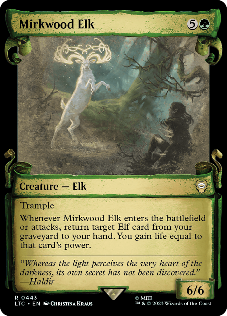 Mirkwood Elk [The Lord of the Rings: Tales of Middle-Earth Commander Showcase Scrolls] | Exor Games Dartmouth