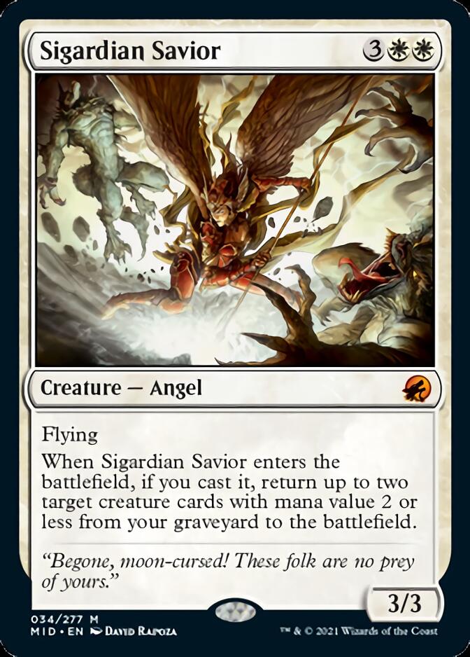 Sigardian Savior [Innistrad: Midnight Hunt] | Exor Games Dartmouth