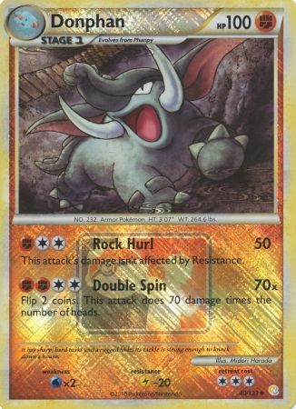 Donphan (40/123) (League Promo) [HeartGold & SoulSilver: Base Set] | Exor Games Dartmouth