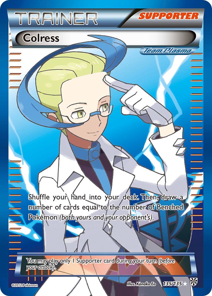 Colress (135/135) [Black & White: Plasma Storm] | Exor Games Dartmouth