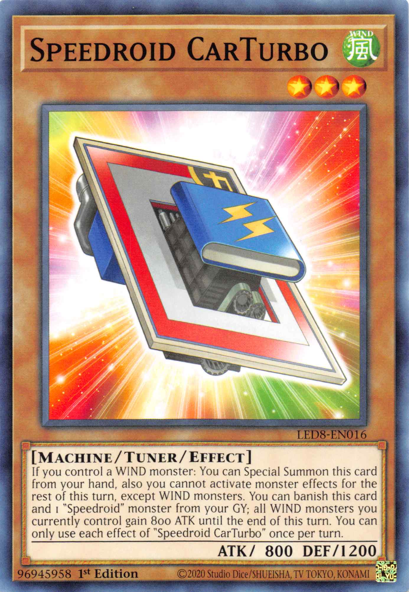 Speedroid CarTurbo [LED8-EN016] Common | Exor Games Dartmouth