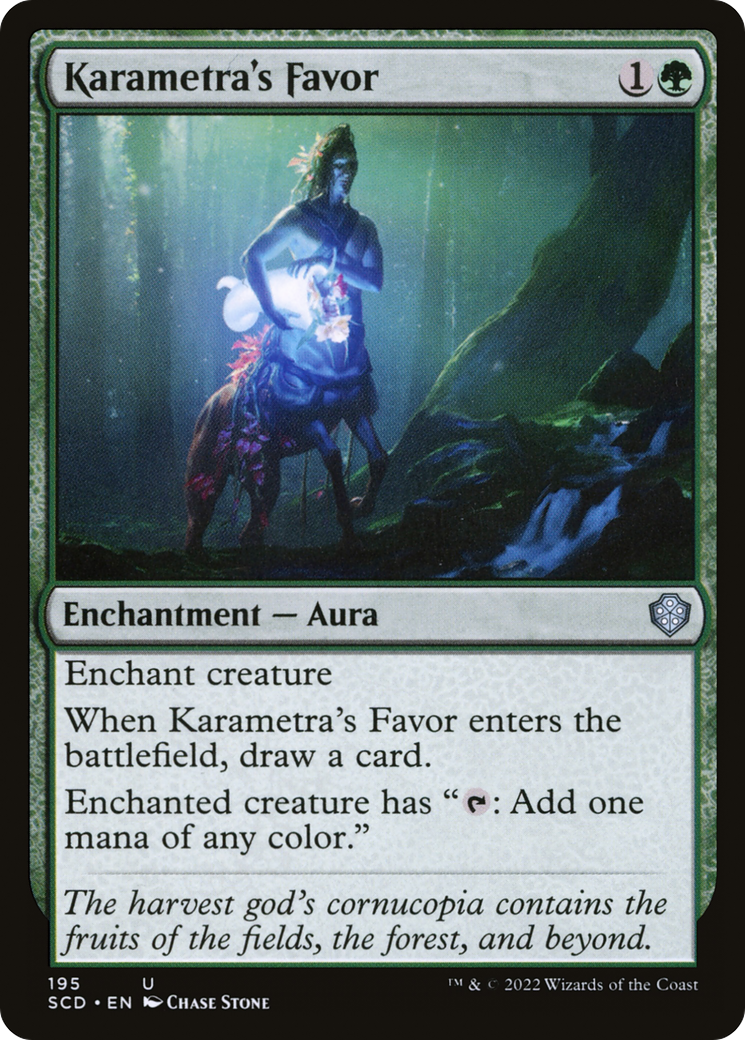 Karametra's Favor [Starter Commander Decks] | Exor Games Dartmouth
