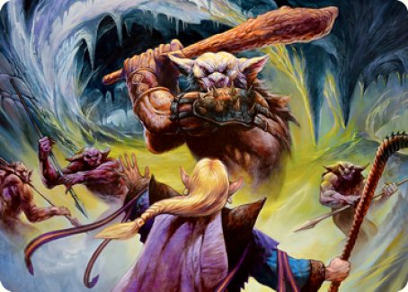 Den of the Bugbear (Dungeon Module) Art Card [Dungeons & Dragons: Adventures in the Forgotten Realms Art Series] | Exor Games Dartmouth