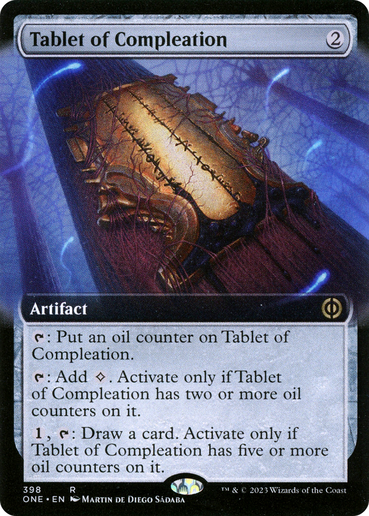 Tablet of Compleation (Extended Art) [Phyrexia: All Will Be One] | Exor Games Dartmouth