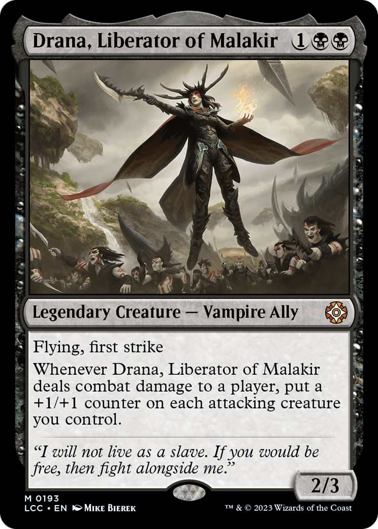 Drana, Liberator of Malakir [The Lost Caverns of Ixalan Commander] | Exor Games Dartmouth