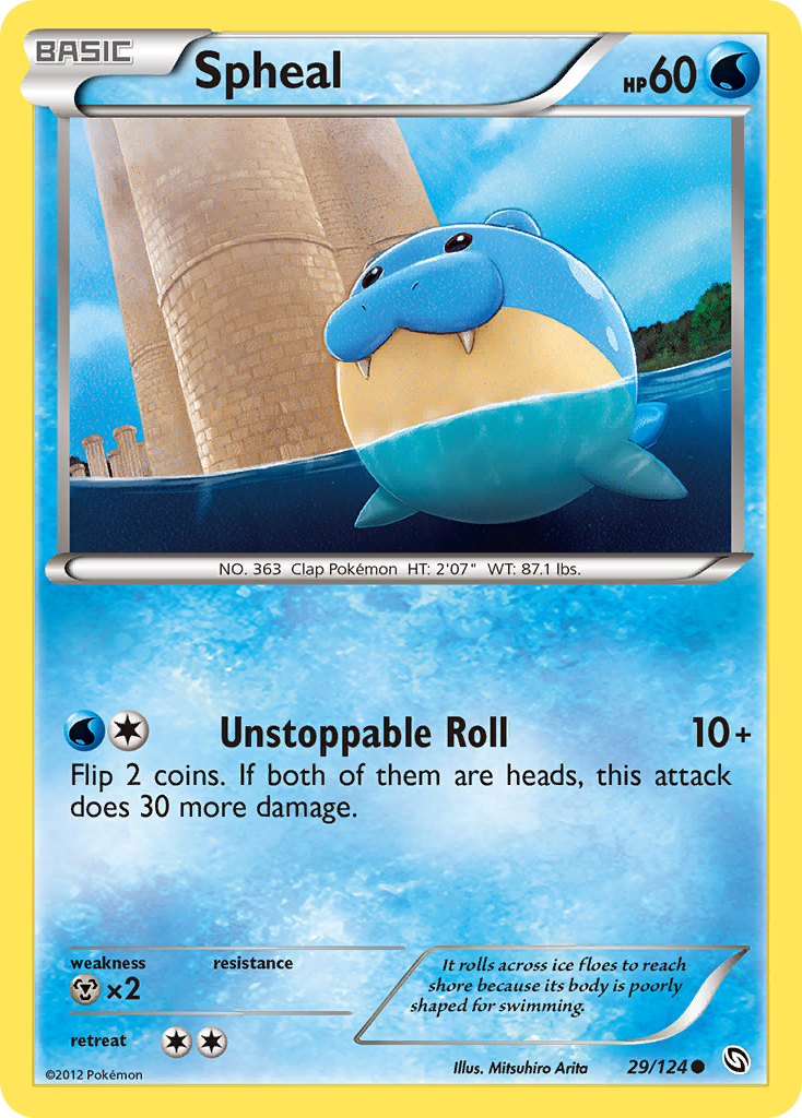 Spheal (29/124) [Black & White: Dragons Exalted] | Exor Games Dartmouth