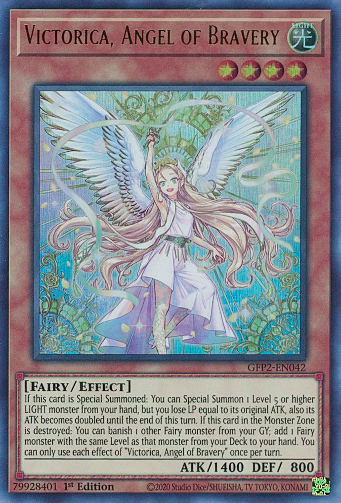 Victorica, Angel of Bravery [GFP2-EN042] Ultra Rare | Exor Games Dartmouth