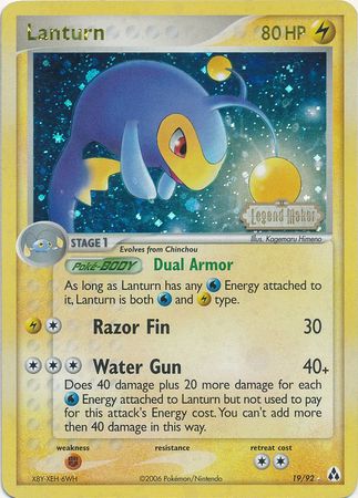 Lanturn (19/92) (Stamped) [EX: Legend Maker] | Exor Games Dartmouth