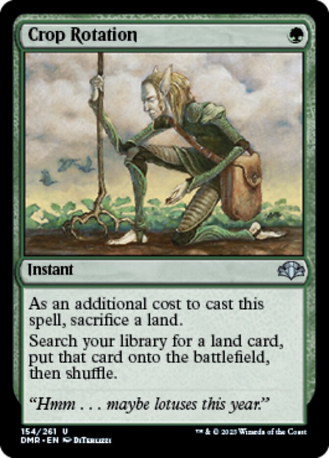 Crop Rotation [Dominaria Remastered] | Exor Games Dartmouth