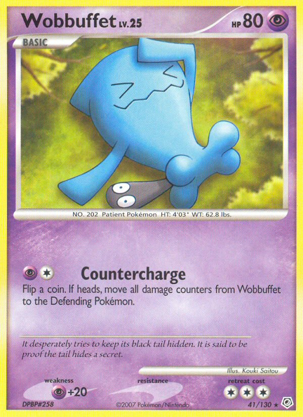 Wobbuffet (41/130) [Diamond & Pearl: Base Set] | Exor Games Dartmouth