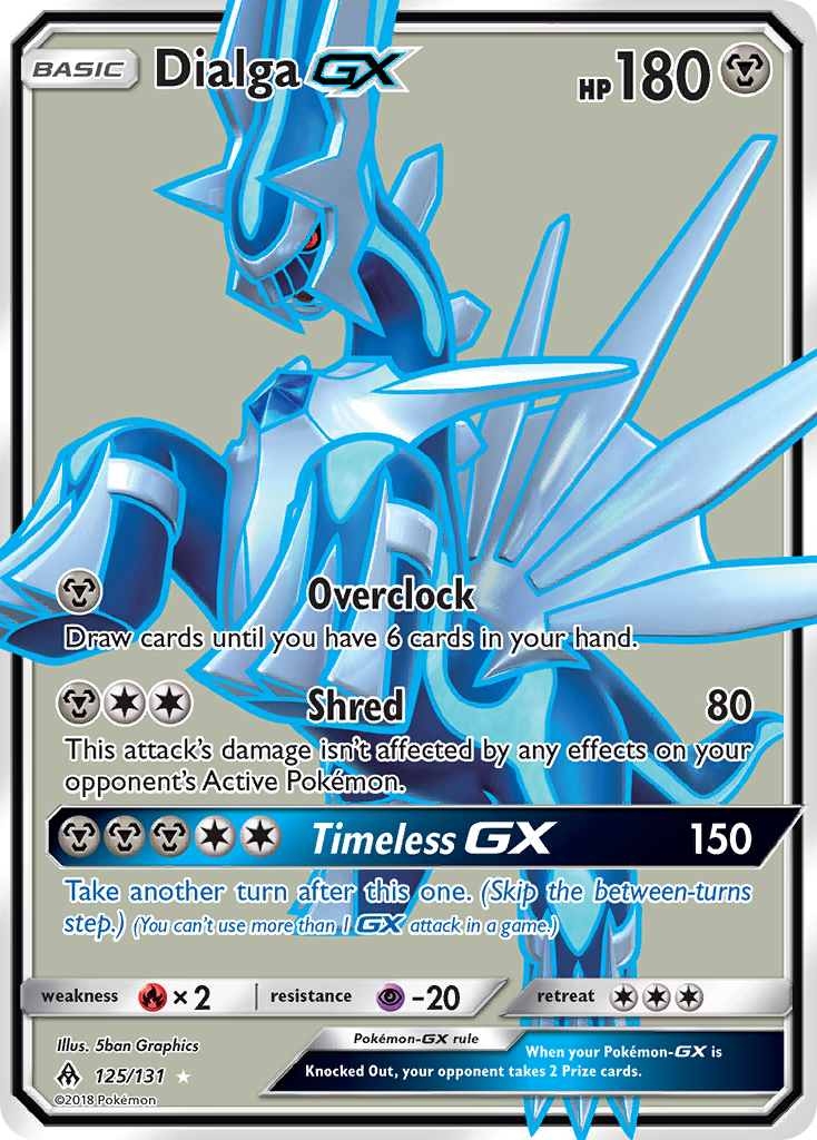 Dialga GX (125/131) [Sun & Moon: Forbidden Light] | Exor Games Dartmouth